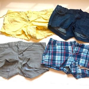 AMERICAN EAGLE / AEROPOST WOMENS SHORTS (Set of 4)